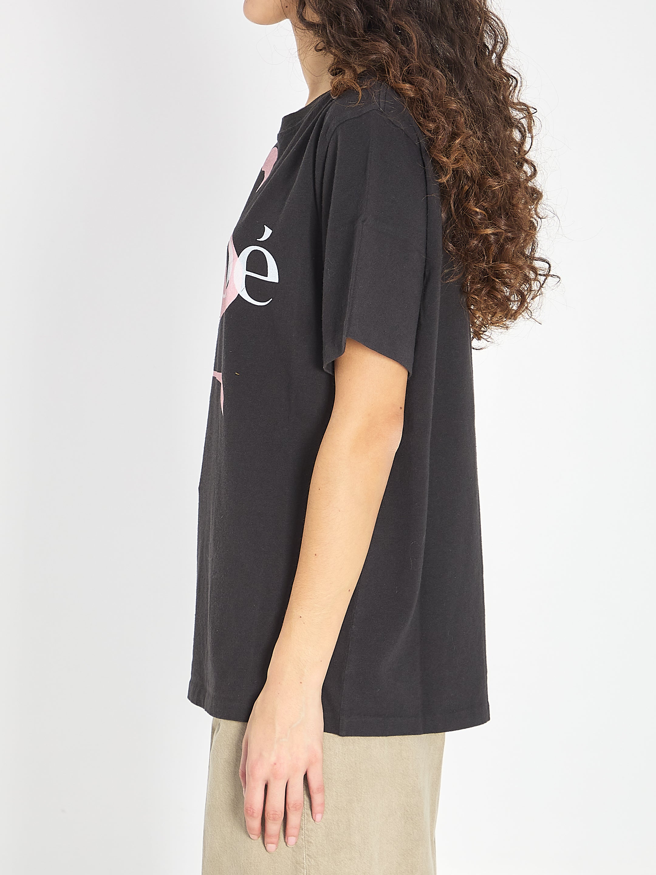 CHLOE S oversized t-shirt with logo