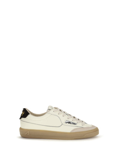 windscape low leather sneakers