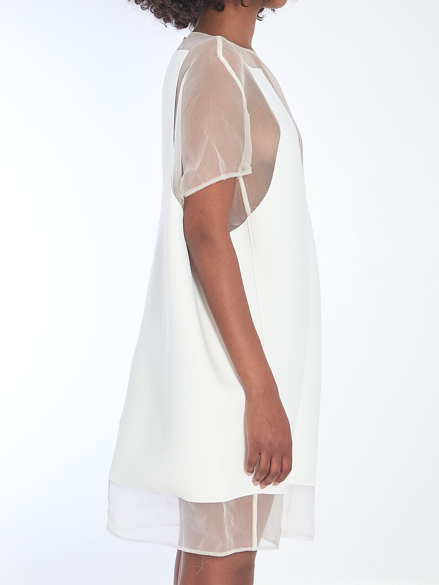 KHAITE S white winona dress