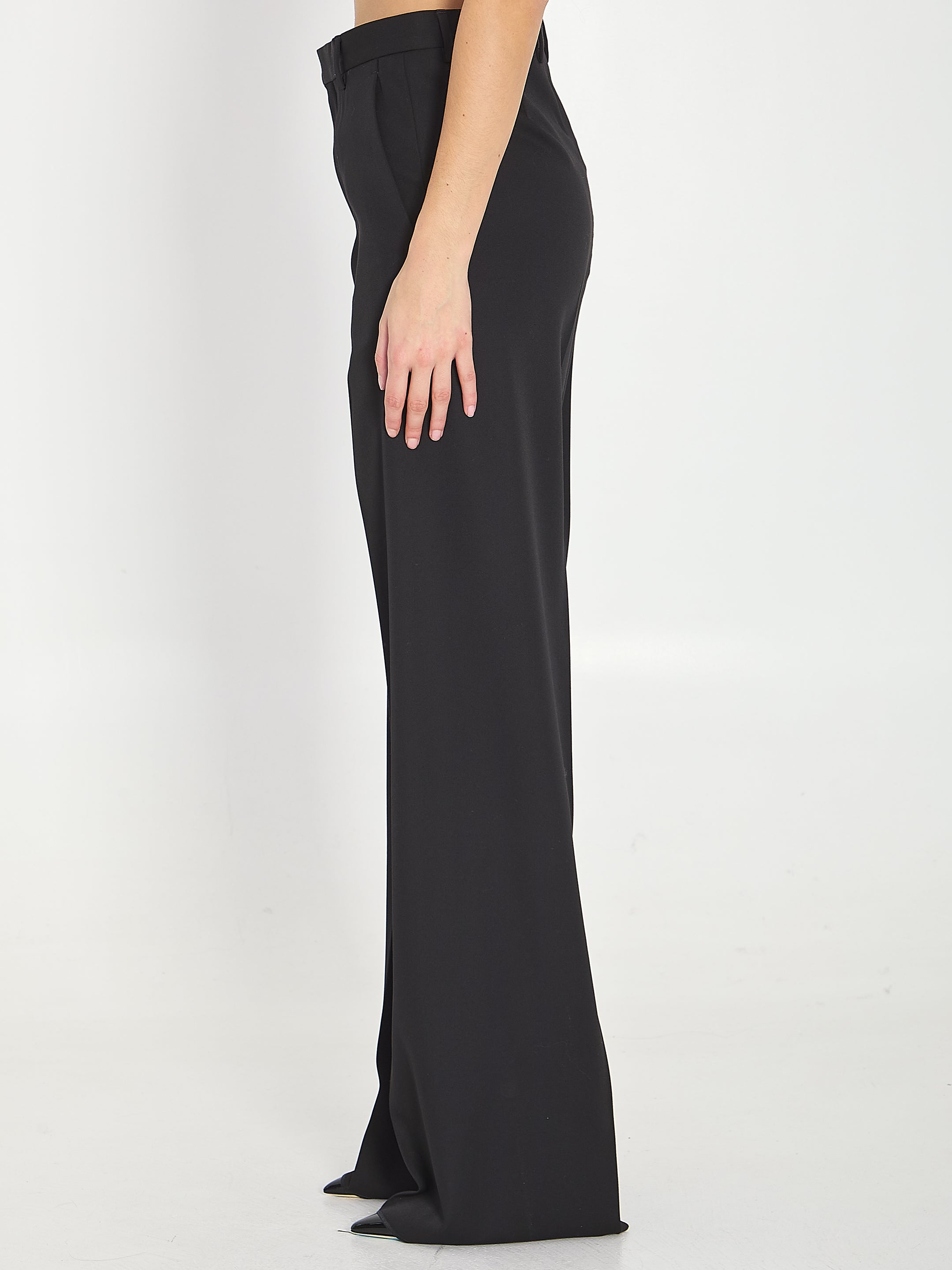 BALENCIAGA 36 tailored wool trousers