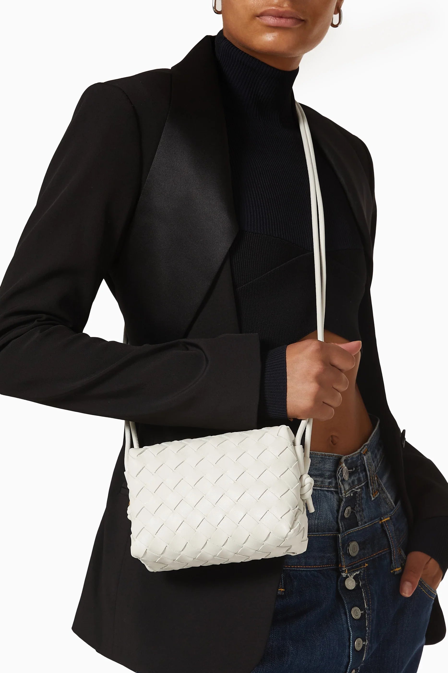 Mini Loop Leather Shoulder Bag