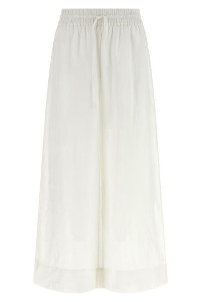 linen blend trousers