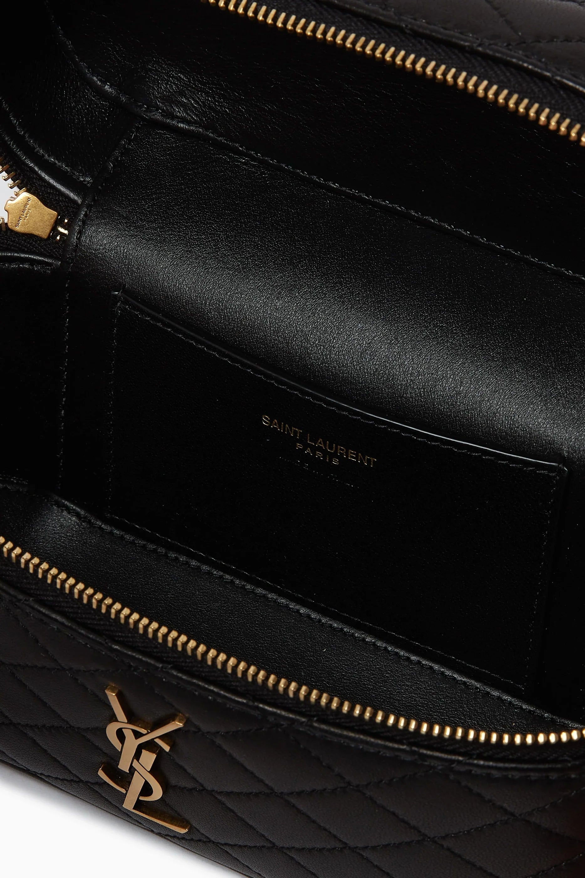 Gaby Vanity Leather Shoulder Bag