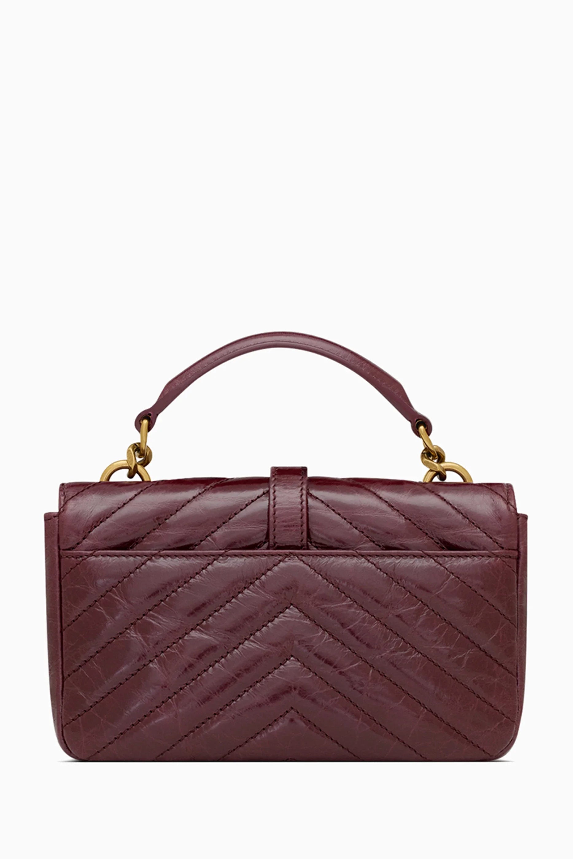 College Mini Leather Shoulder Bag