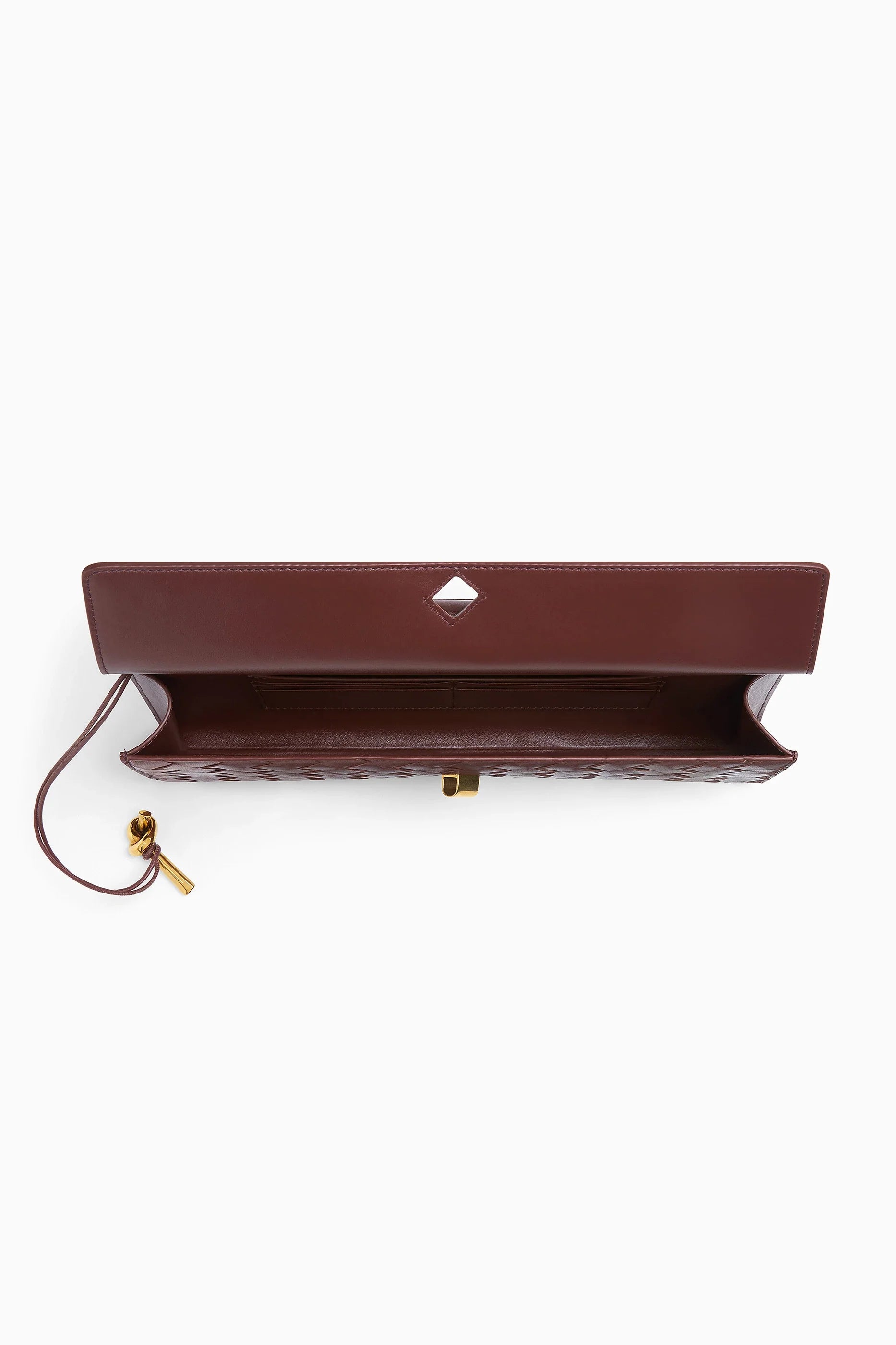 Andiamo Long Leather Clutch