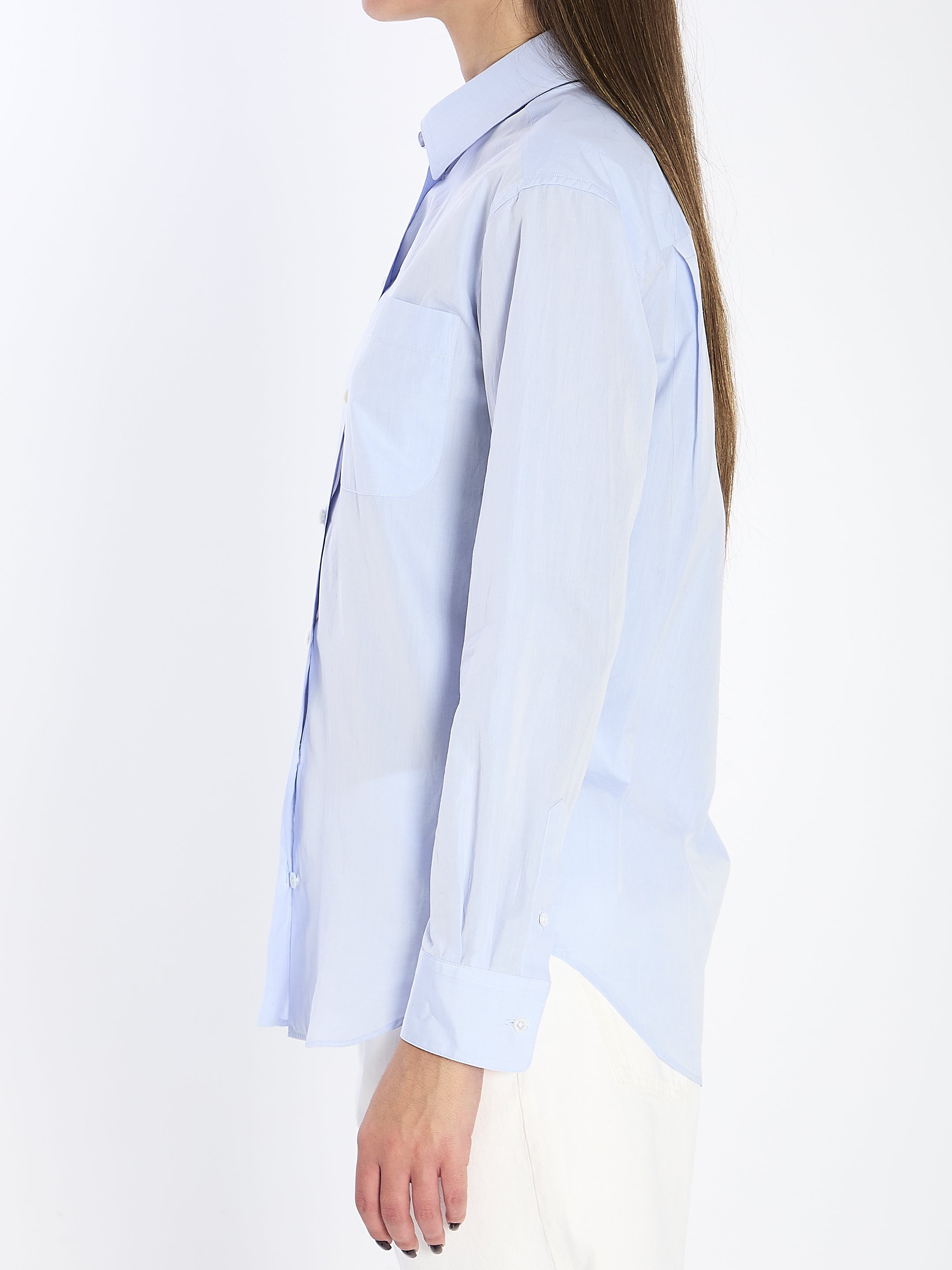 THE ROW 02 gavina cotton shirt