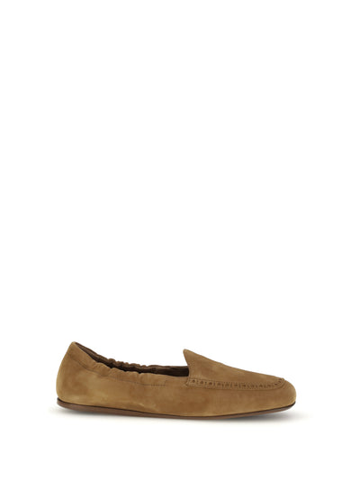 suede loafers