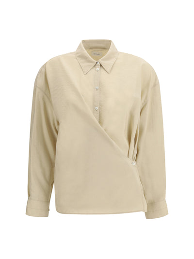 draped shirt