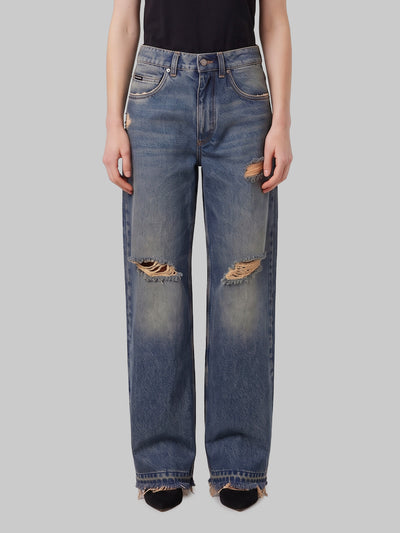 5-pocket denim trousers