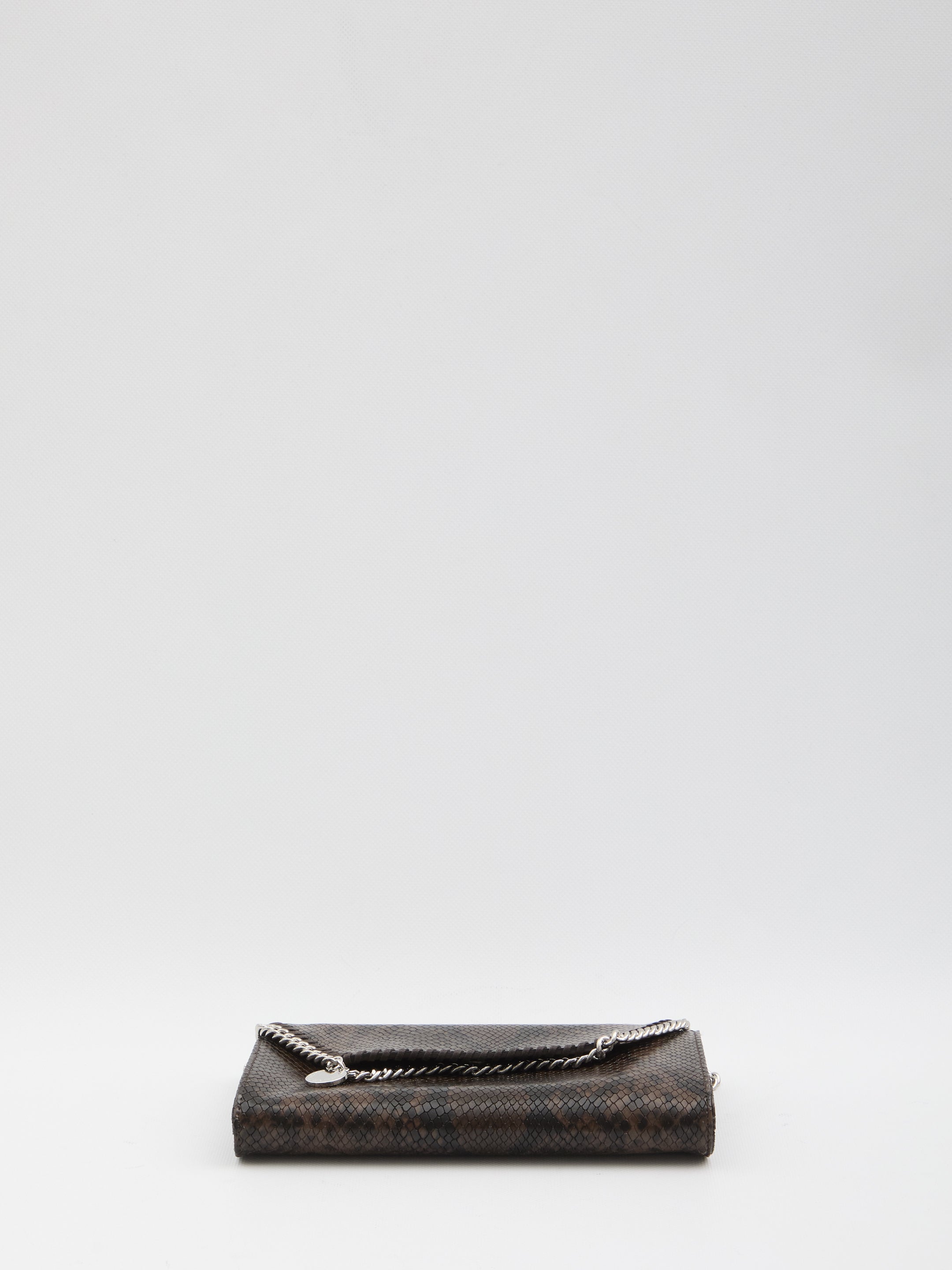 STELLA MCCARTNEY OS falabella wallet with chain