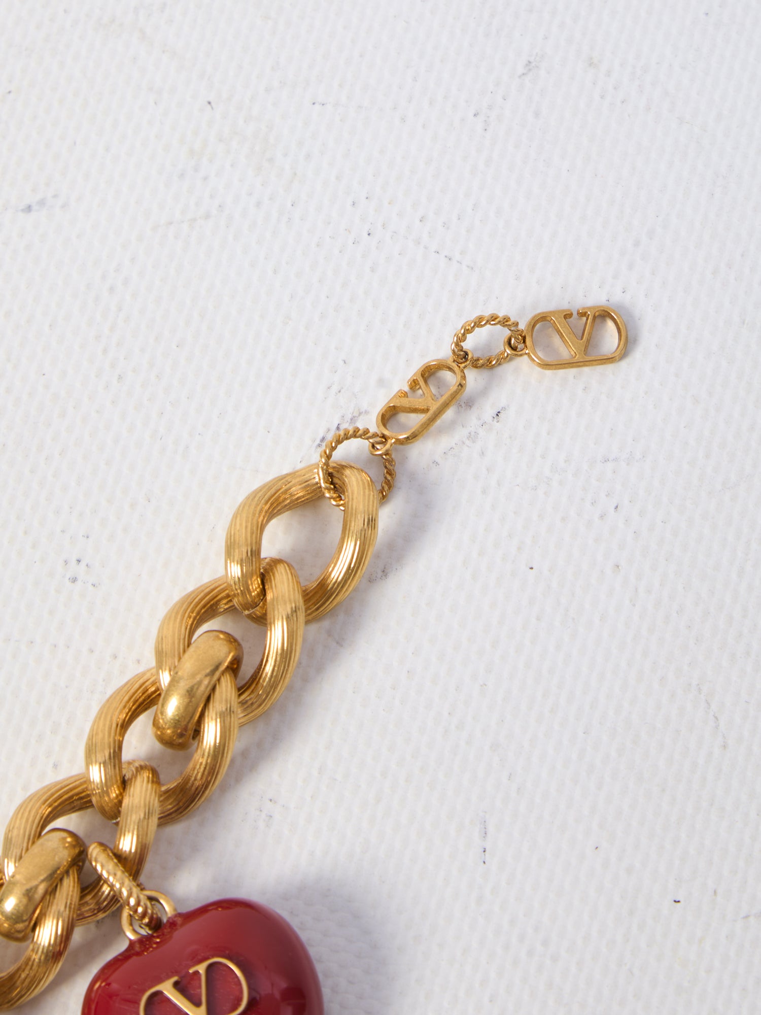 VALENTINO GARAVANI S triple coeur royal bracelet