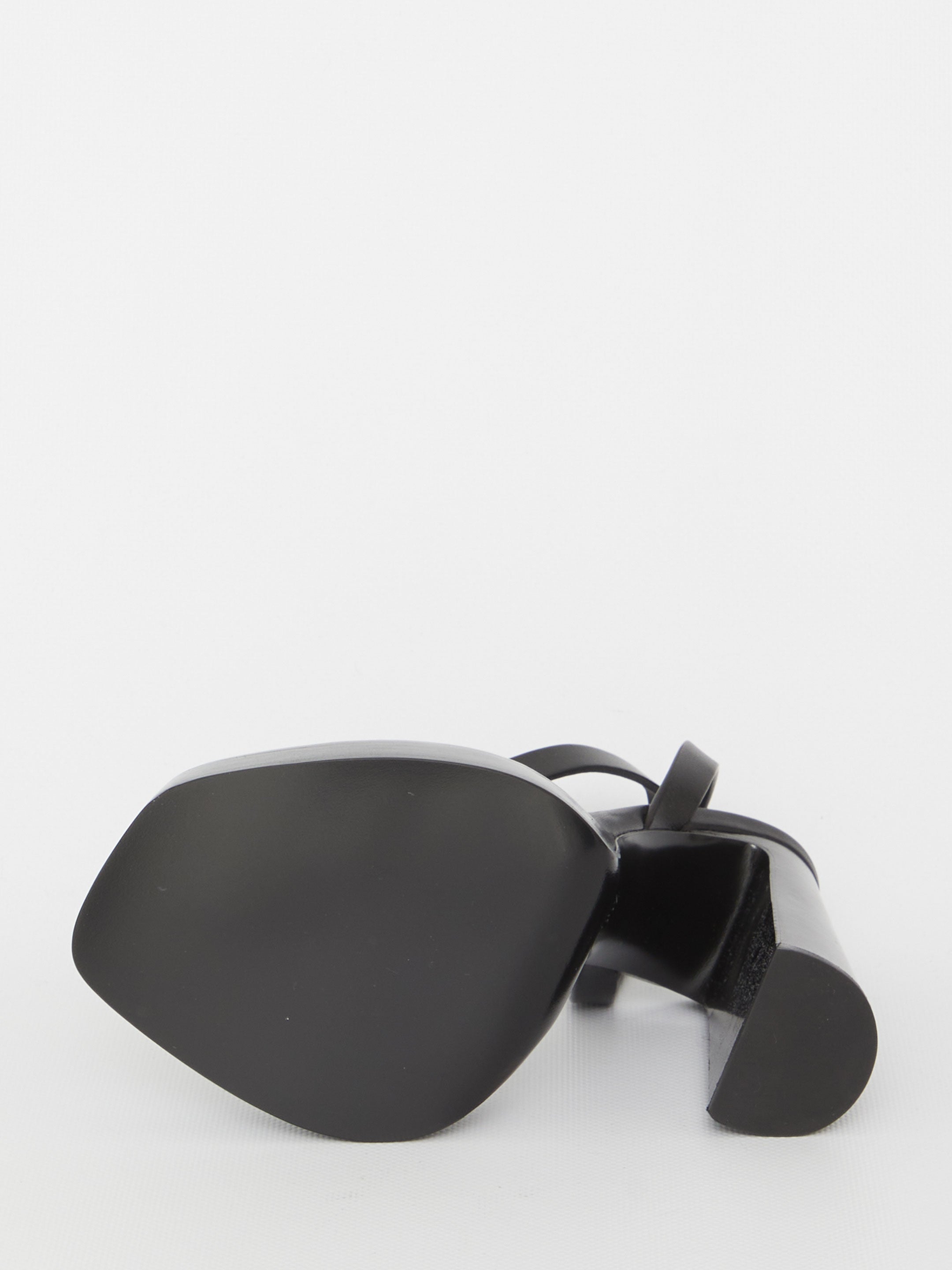 SAINT LAURENT 40 platz platform sandals