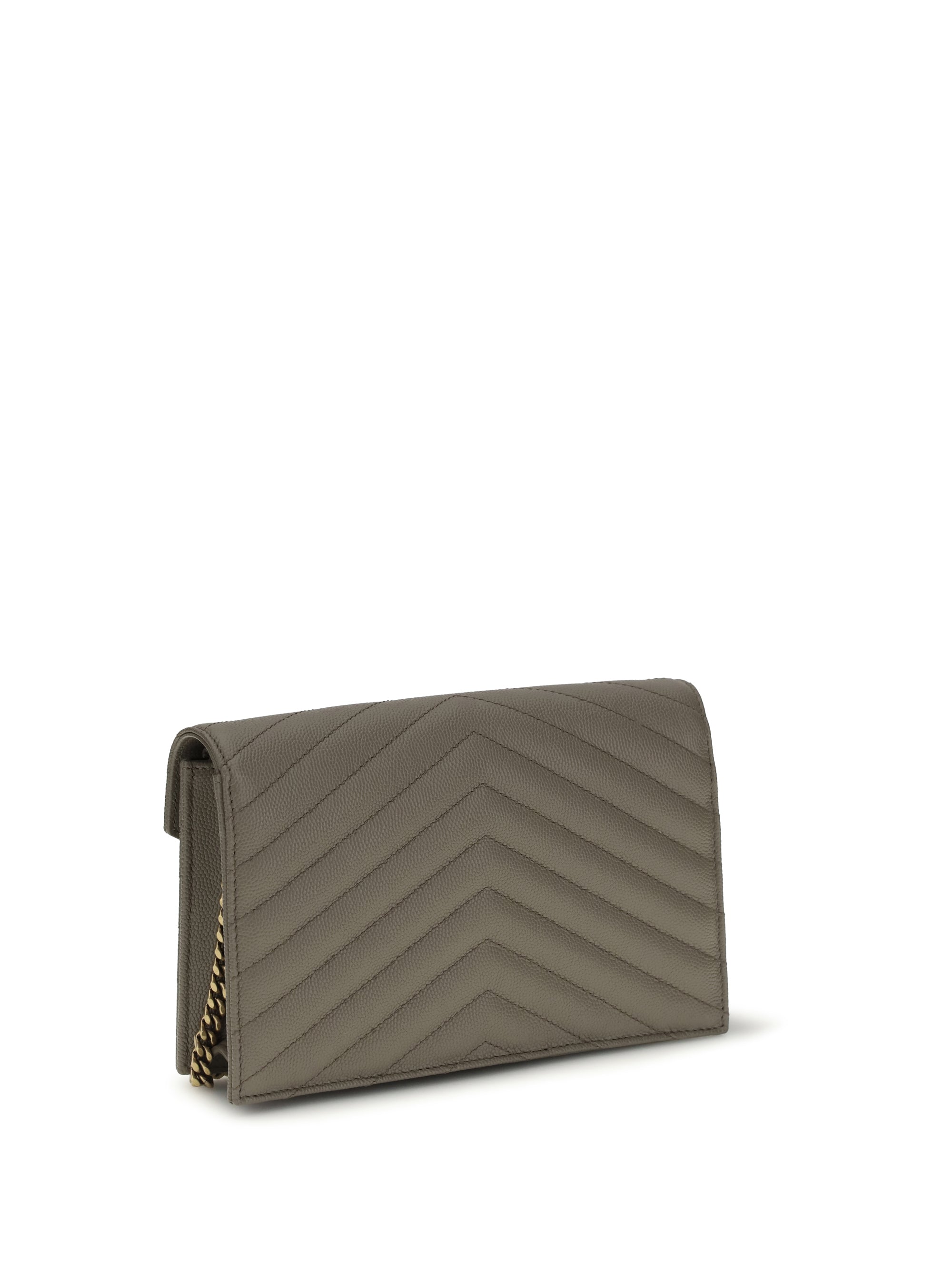 SAINT LAURENT OS cassandre envelope clutch