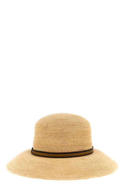 colombia hat in fine hand-crafted raffia crochet