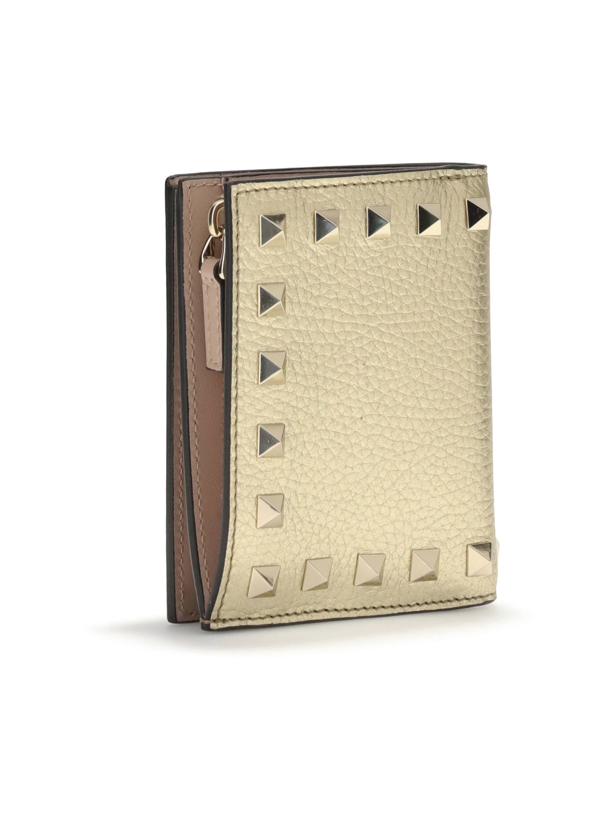 VALENTINO GARAVANI OS rockstud flap french wallet