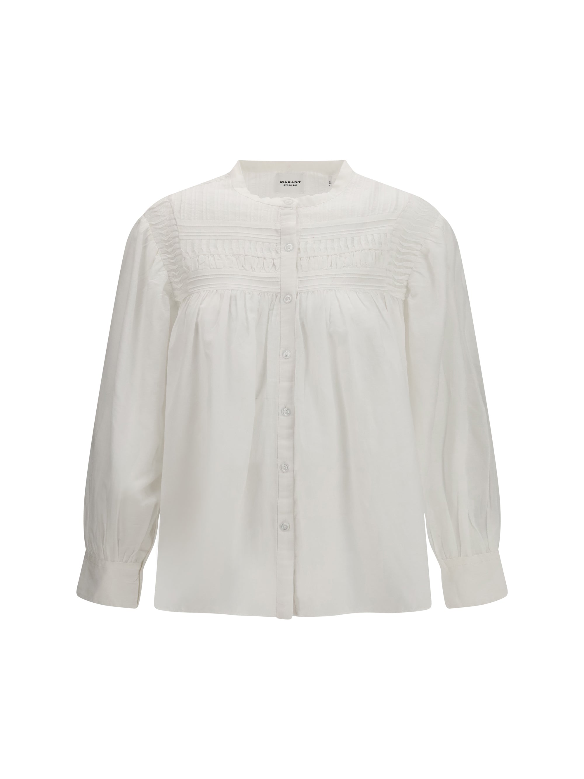 MARANT ETOILE 34 plalia cotton shirt