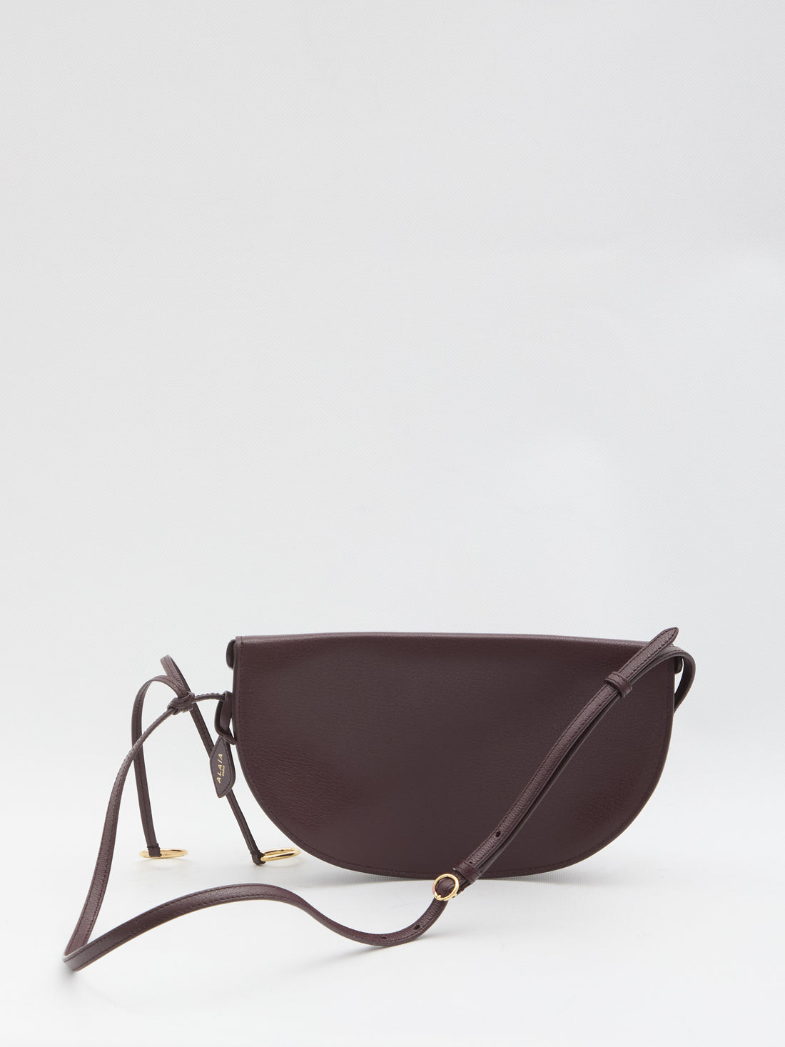 ALAIA OS hip east west bag