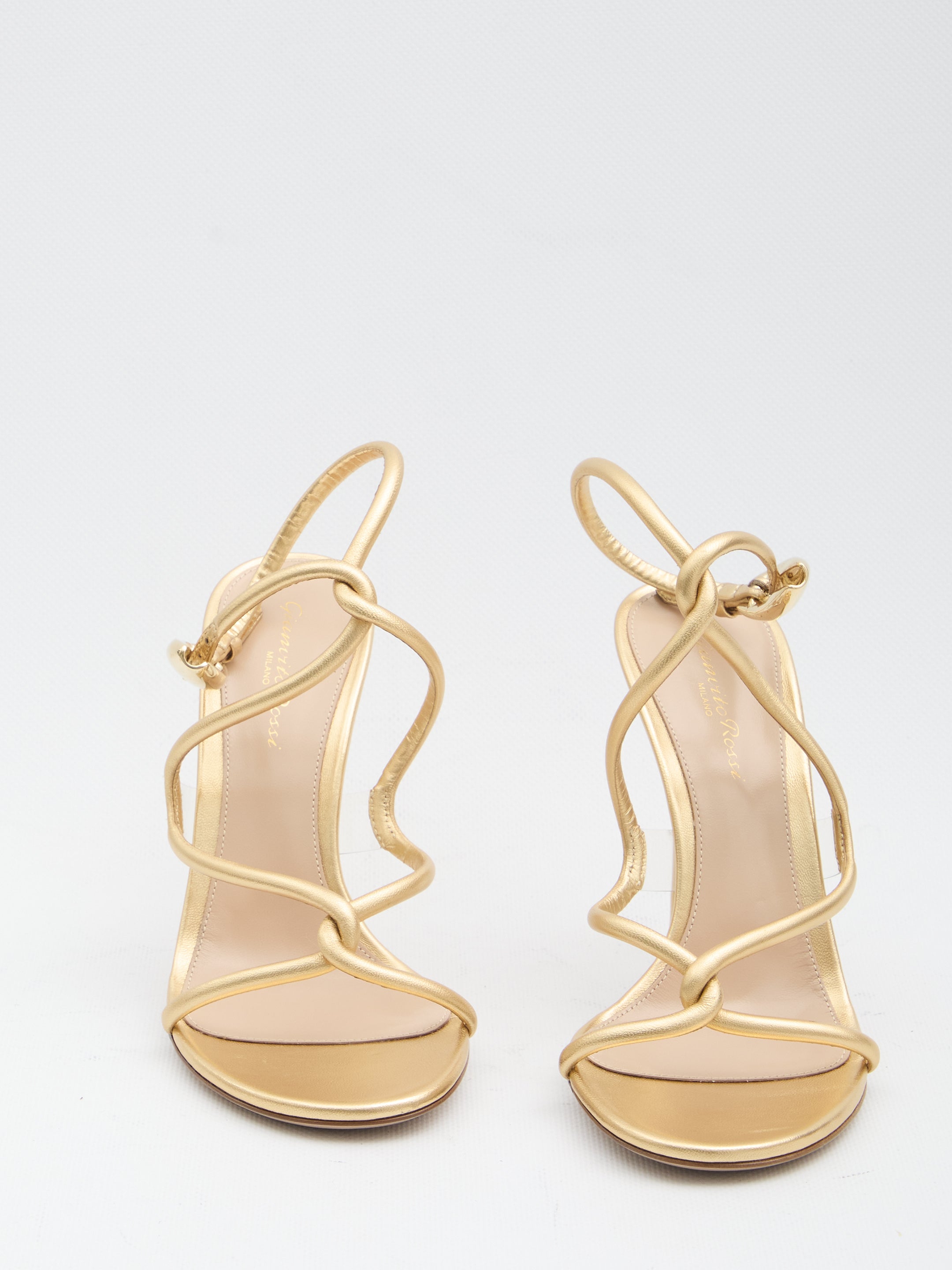 GIANVITO ROSSI 36 jungle mamba sandals