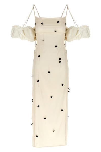 la robe chouchou midi dress in stretch viscose