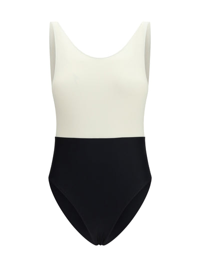 nylon one-piece swimsuit