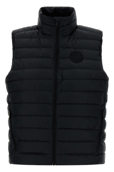 aethera vest in quilted technical fabric slightly padded