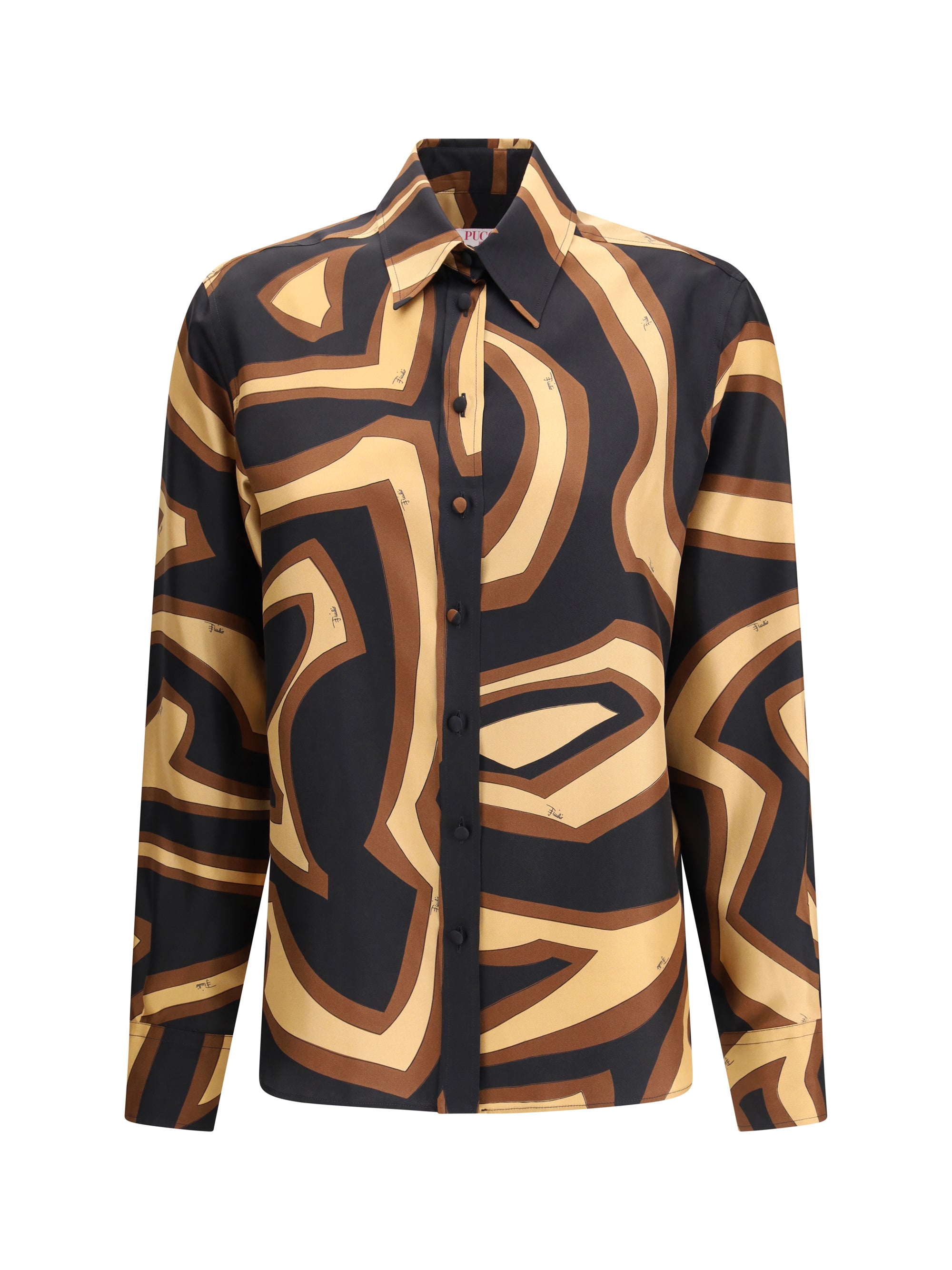 PUCCI 42 printed silk shirt