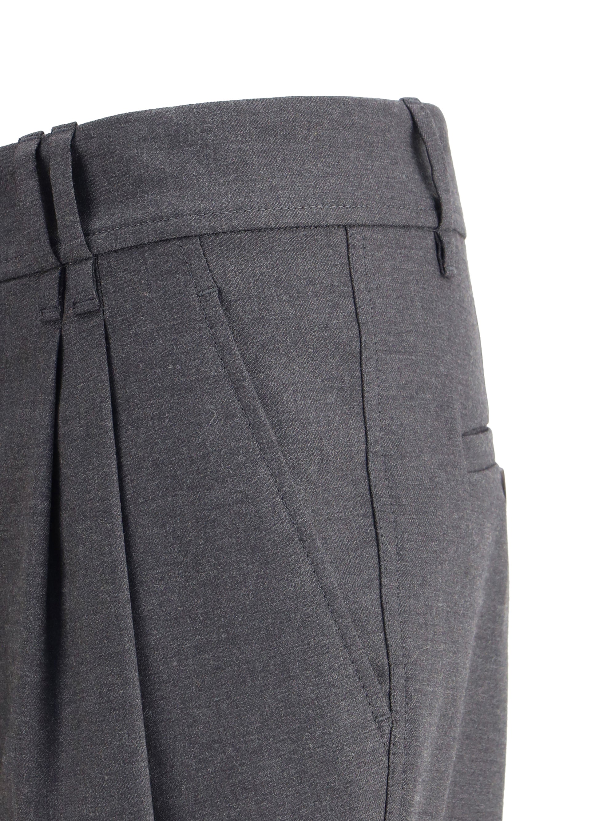 BRUNELLO CUCINELLI 44 virgin wool pants