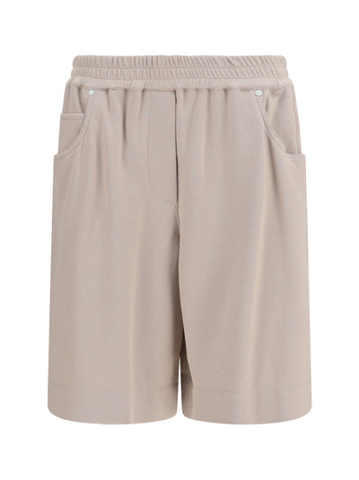 cotton piqué shorts