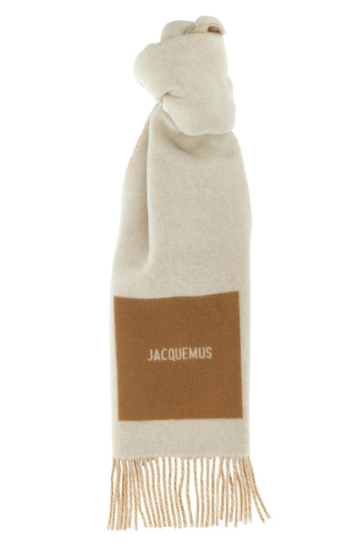 virgin wool lecharpe rond carré scarf