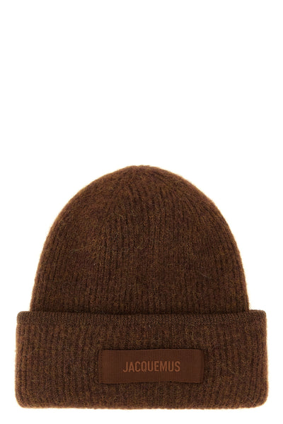 the jacquemus le bonnet gros-grain cap