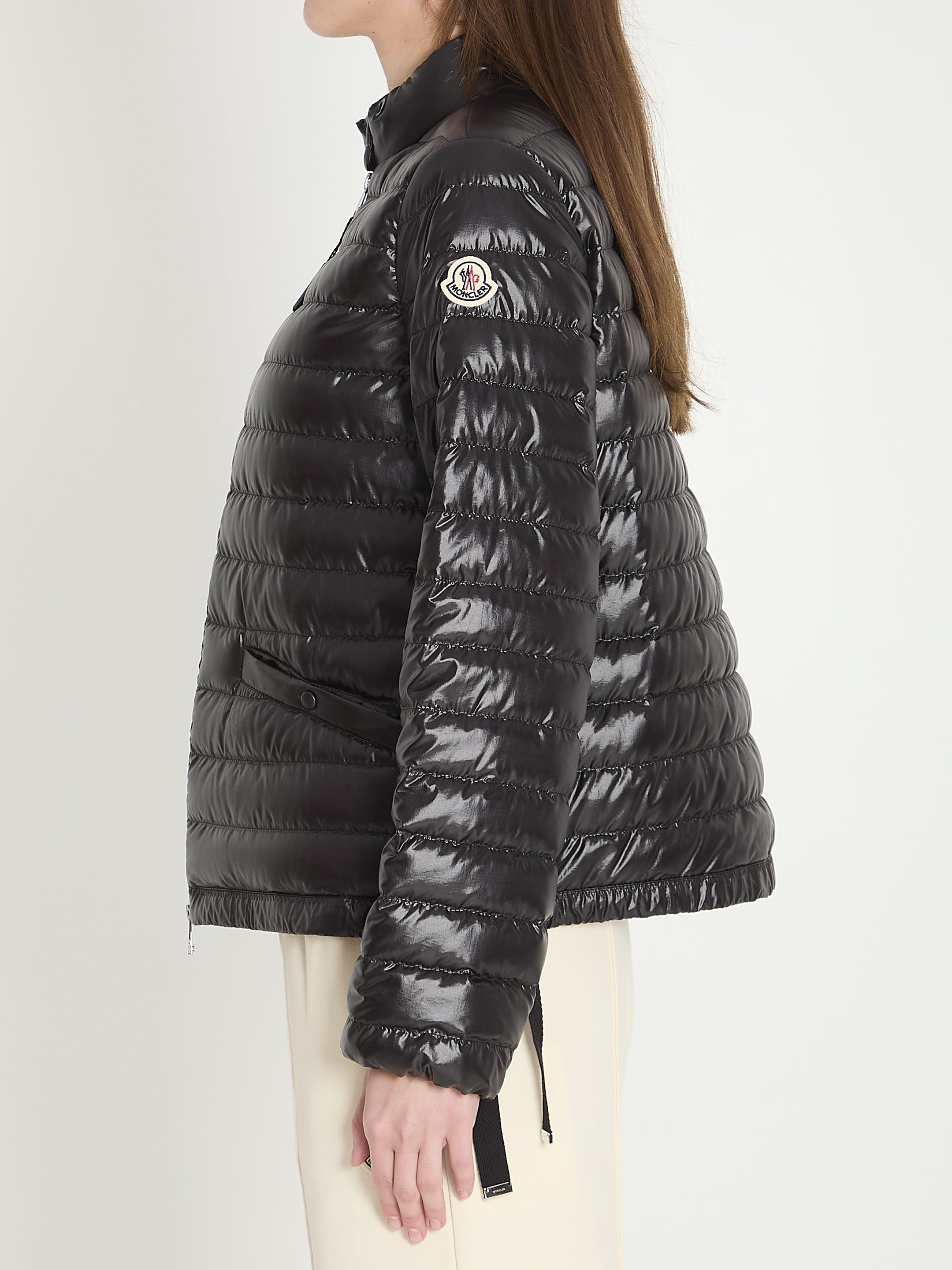 MONCLER 0 short azalee down jacket