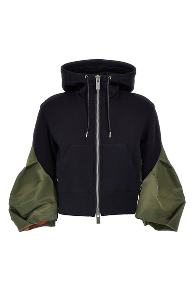 sponge cotton blend hoodie