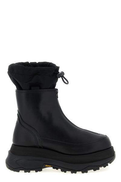 zip up boots rubber ankle boots