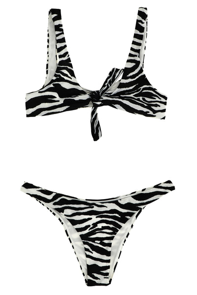 estate meravigliosa all-over animalier print lycra bikini