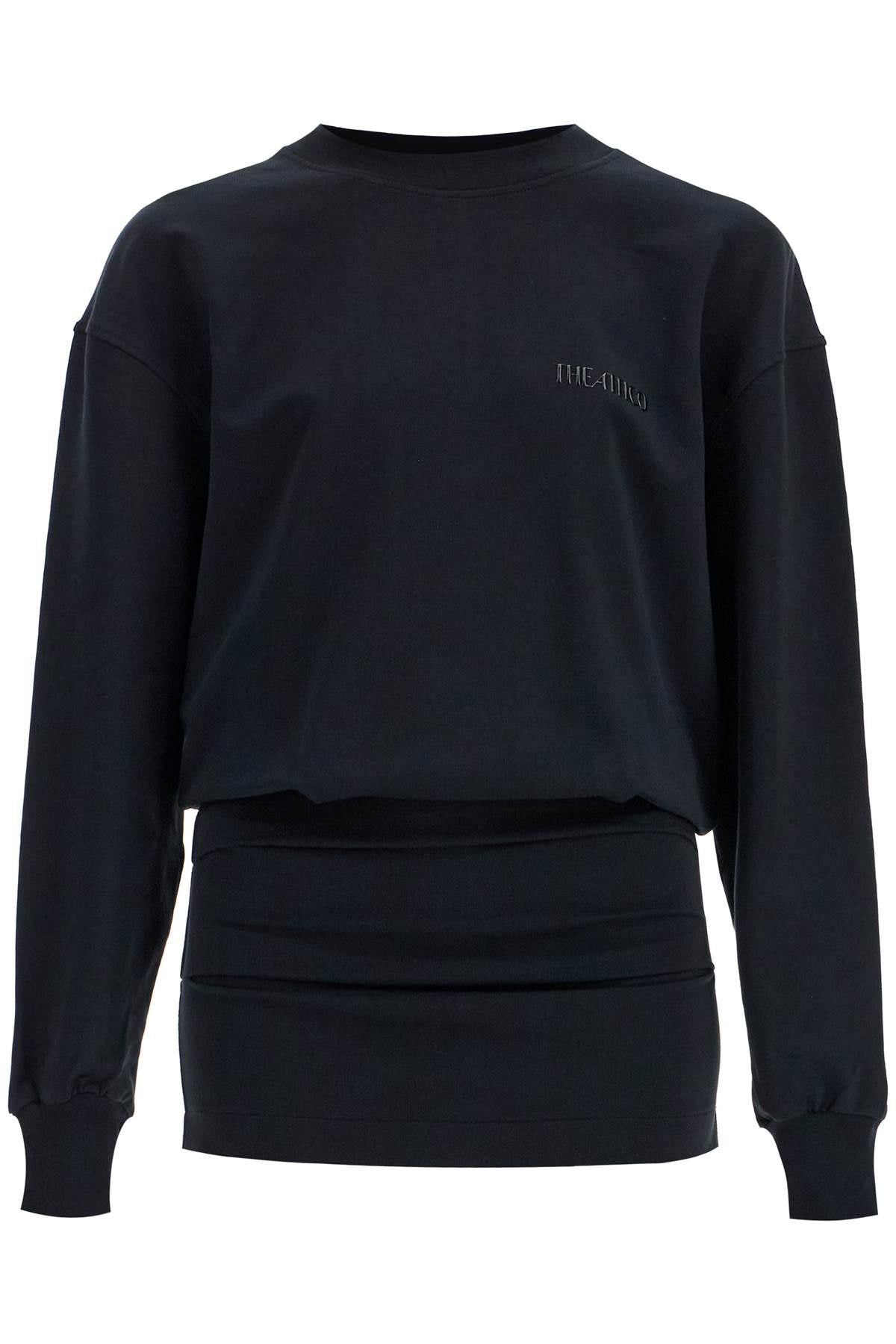 lightweight fleece mini dress