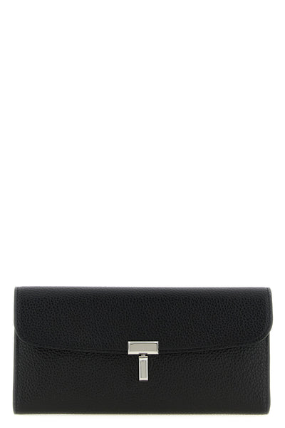 sienna hammered leather wallet