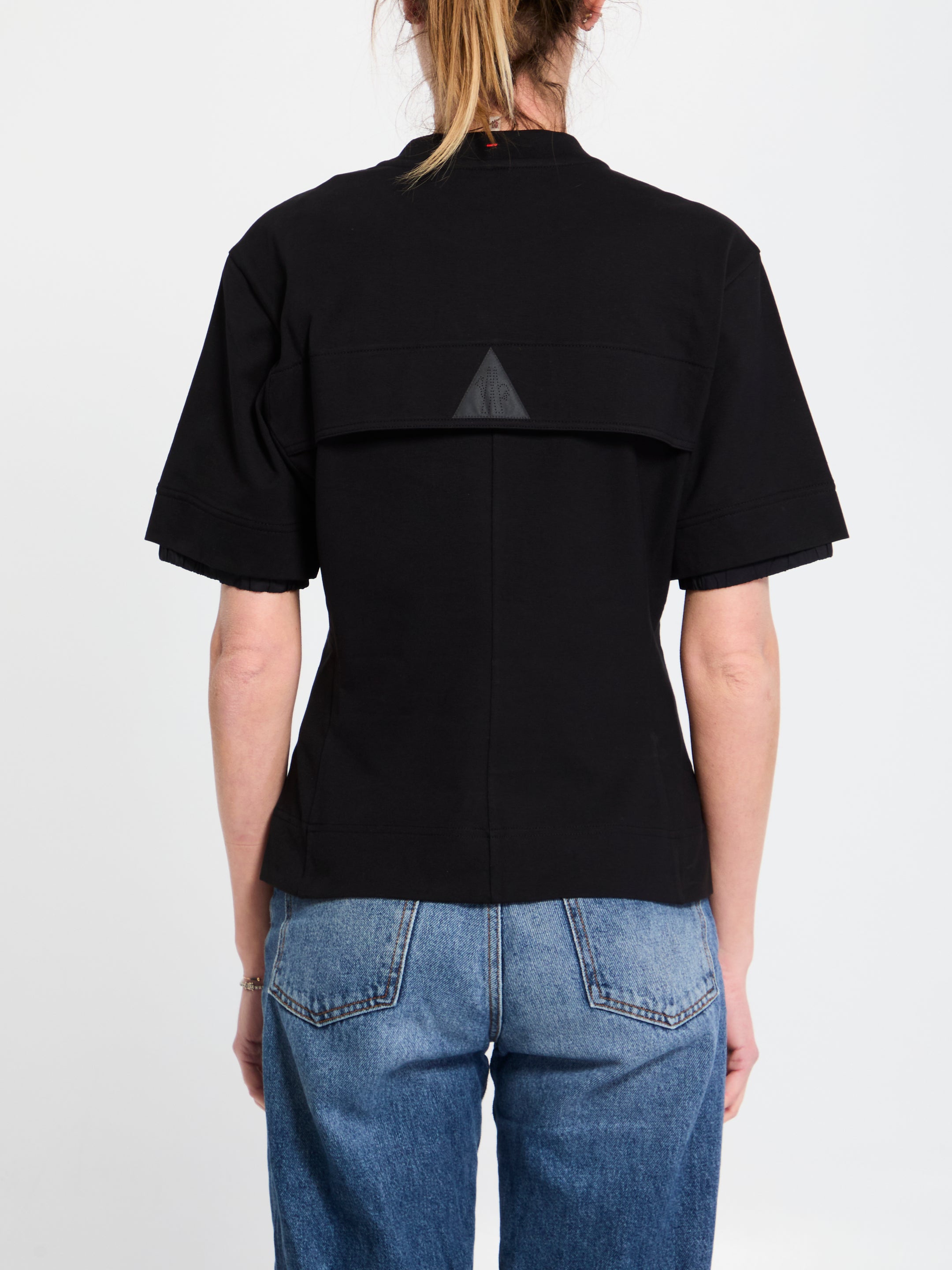 MONCLER GRENOBLE M stretch cotton t-shirt