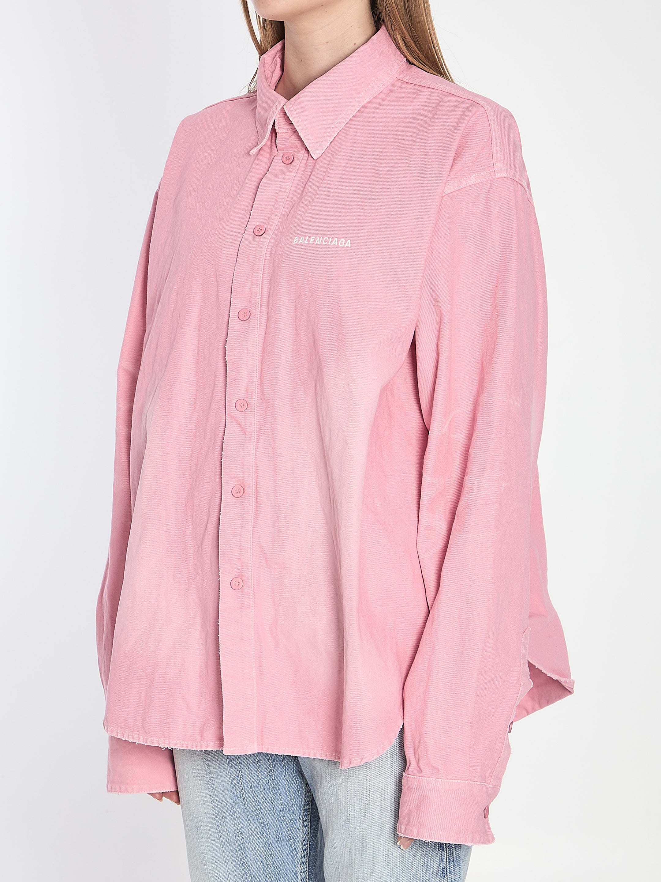 BALENCIAGA S denim overshirt