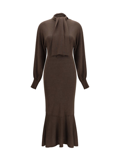 losange knit dress