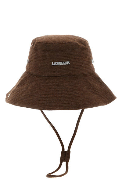 le bob de-nîmes bucket hat in mélange virgin wool
