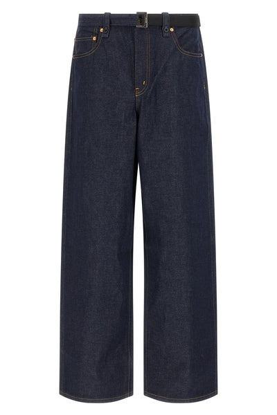 sacai wide jeans