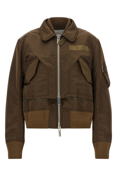 the sacai double layer blouson redefines the codes of outerwear through a decons