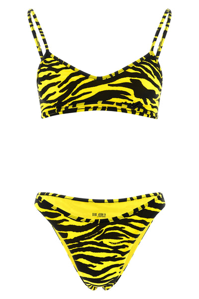 all-over animal print lycra il primo bagno bikini