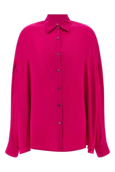 casia shiny silk shirt