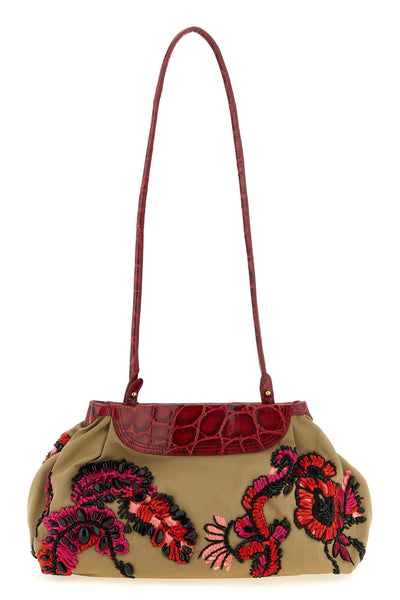 cotton twill clutch