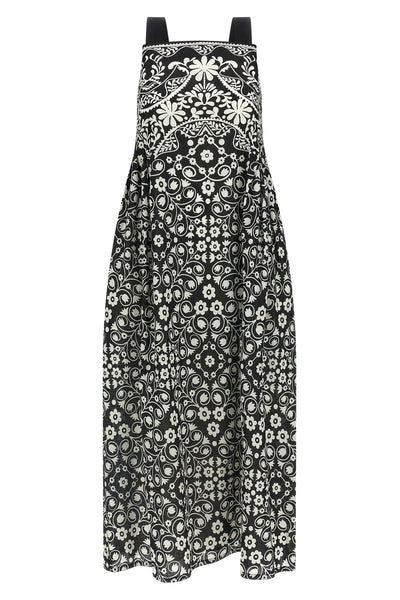 long wkimoli capsule mediterranean ease dress in pure cotton voilé
