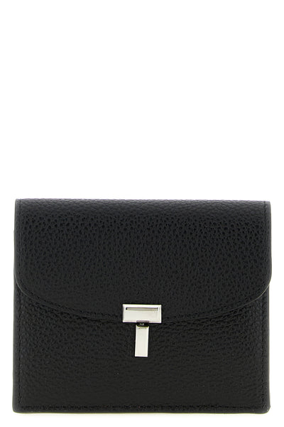 sienna hammered leather card holder