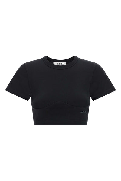 the the attico t-shirt redefines a wardrobe classic through precise structural i