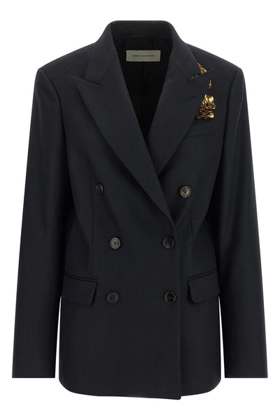 the dries van noten barrysta pure wool blazer embodies sartorial excellence thro