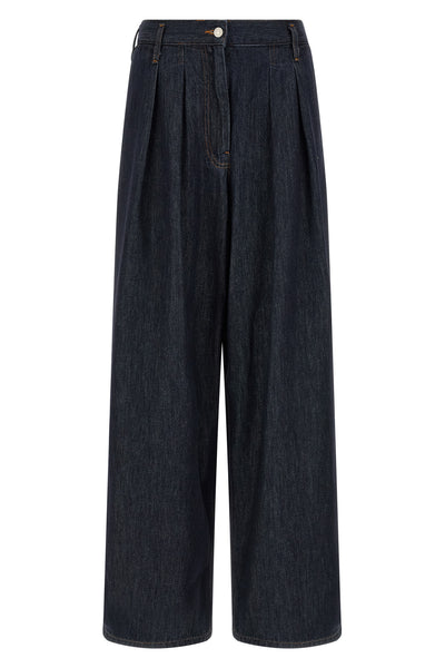 dries van notens pamplona jeans redefine denim codes through a silhouette of